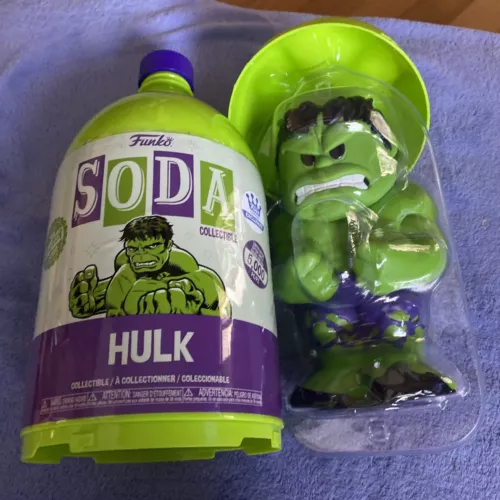 Hulk 3 litros Funko Soda Verde Común