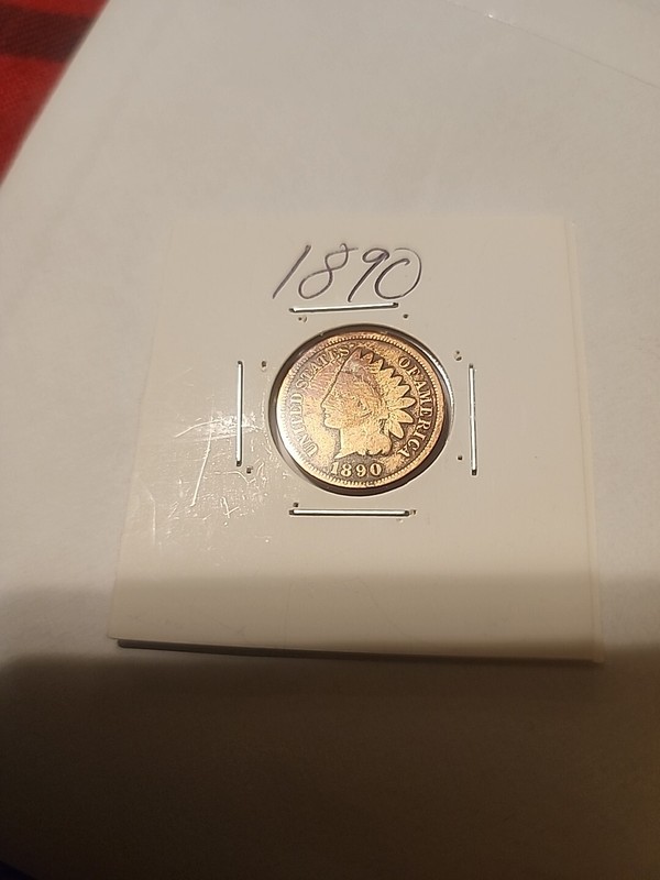 1890 1C BN Indian Cent
