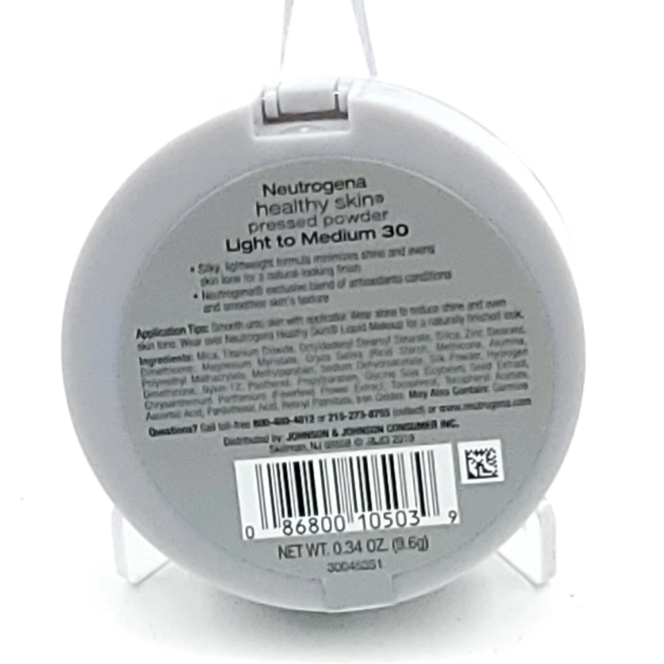 Neutrogena Healthy Skin Pressed Powder- Light to Medium #30 - 0.34 OZ. - Image 2 of 3