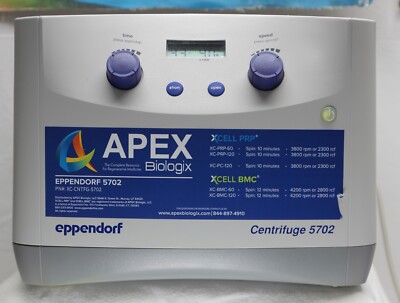 Eppendorf 5702 APEX BIOLOGIX Centrifuge Executive series II