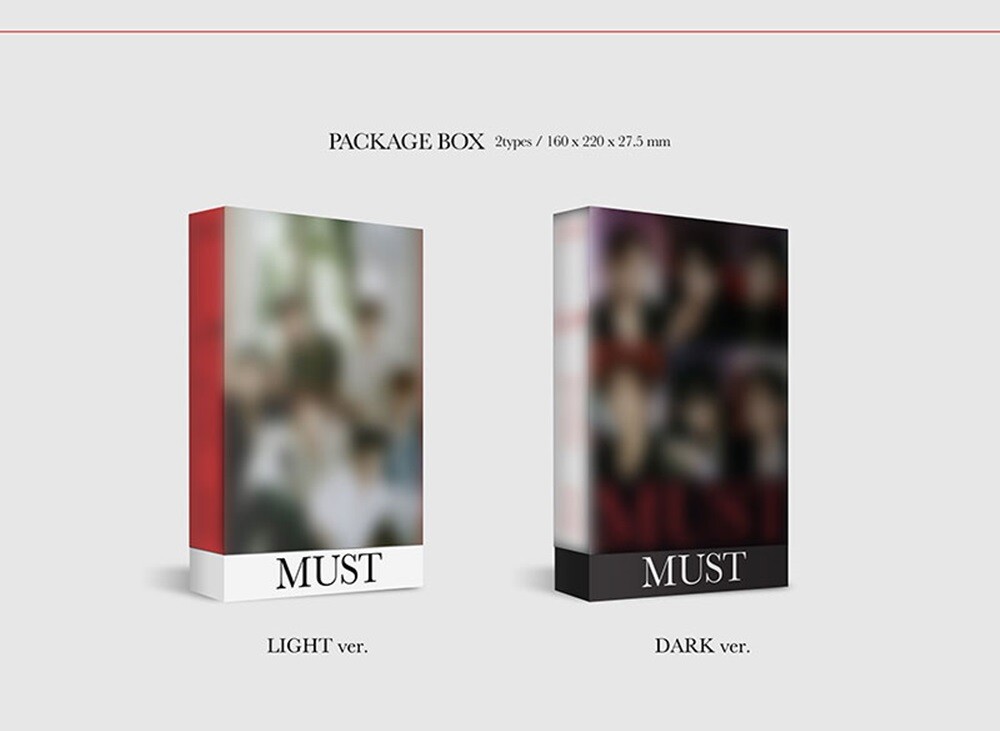2PM 7th Album MUST 2Ver SET CD+88p P.Book+2p P.Card+Mini