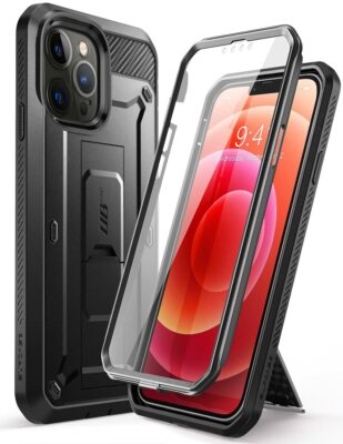 SUPCASE For iPhone 13 Pro 6.1' Unicorn Beetle Pro Full-Body Rugged Holster Case