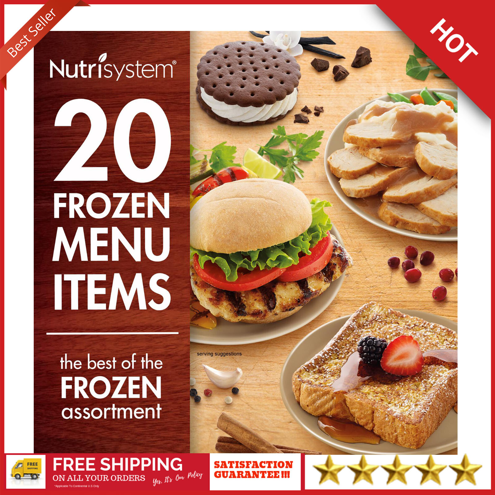 Nutrisystem 5 Day Diet Kit Weight Loss Frozen Food Meals Snacks