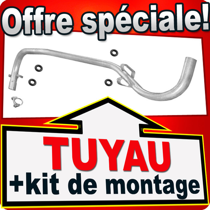 Échappement pour restauration camping-car FIAT DUCATO et PEUGEOT J5 2.5D 81-94