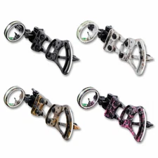 Archery Compound Bow Sight 1 Pin Professional Bow Sight Light Micro Adjustable