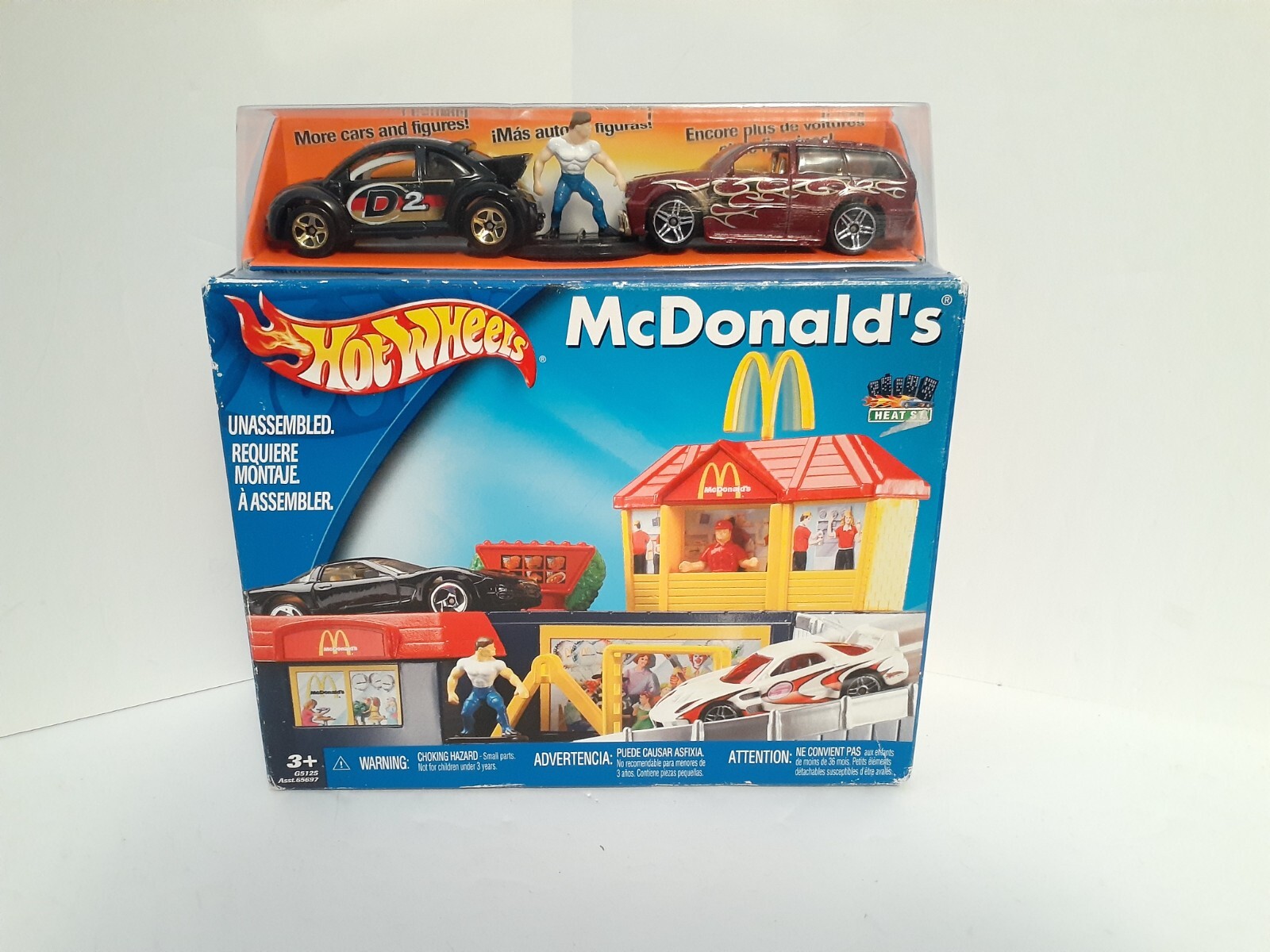 Hot Wheels McDonald's Play Set Playset 2004 G5125 - New! Sealed! BNIB!