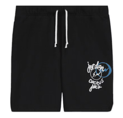 Air Jordan x Travis Scott x Fragment Shorts ''Black'' Size XXL