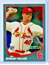 2013 Topps Chrome Update Mega Box #MB44 Shelby Miller Rookie RC - Cardinals MINT
