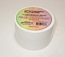 Counterfeit Blonde Clown White Makeup - by Cheyenne Brand 3.4oz. MADE IN THE USA