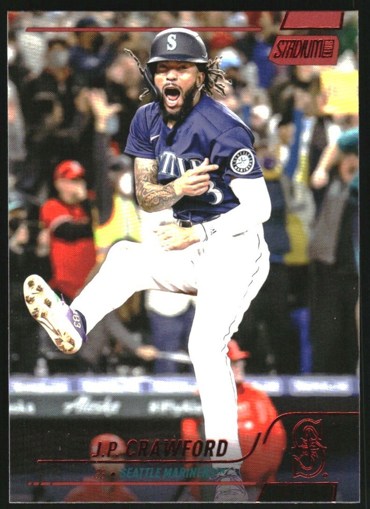 2022 Stadium Club Red Foil #96 J.P. Crawford