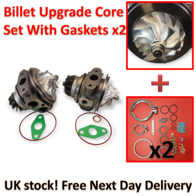 Upgrade Turbo Cartridge Set BMW 335i 135i 535i Z4 + Turbolader Montagesatz