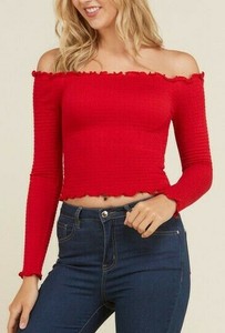 long off the shoulder top