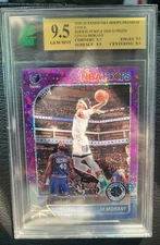 2019-20 Panini NBA Hoops Premium Stock Purple Disco Ja Morant RC #259 MNT 9.5