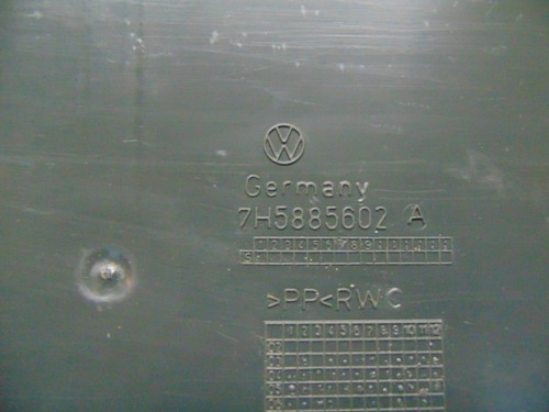 VW T5 7H Multivan compartimento de almacenamiento cajón caja asiento trasero almacenamiento 7H5885602A - Imagen 8 de 8