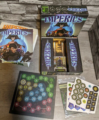 Grant Rodiek Imperius Board Game, Complete Never Played Kolossal Games