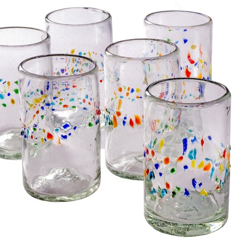 Orion Mexikanische Glaswaren Tutti Frutti Kollektion 16 Unzen Becher - 6er Set - Bild 2 von 10
