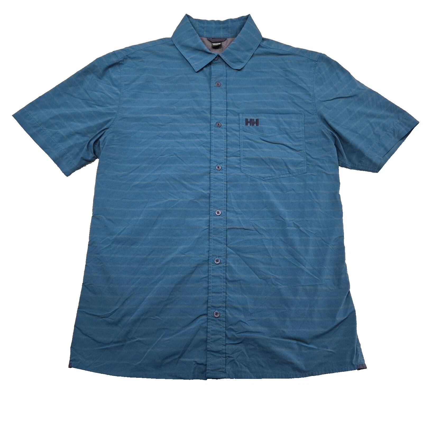 Tamaño regular a Rayas Helly Hansen Informal Con Botones camisas para hombres