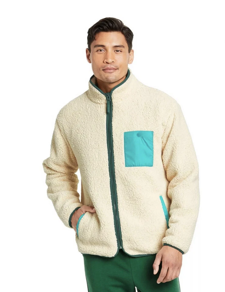 Mens sherpa sale jacket target