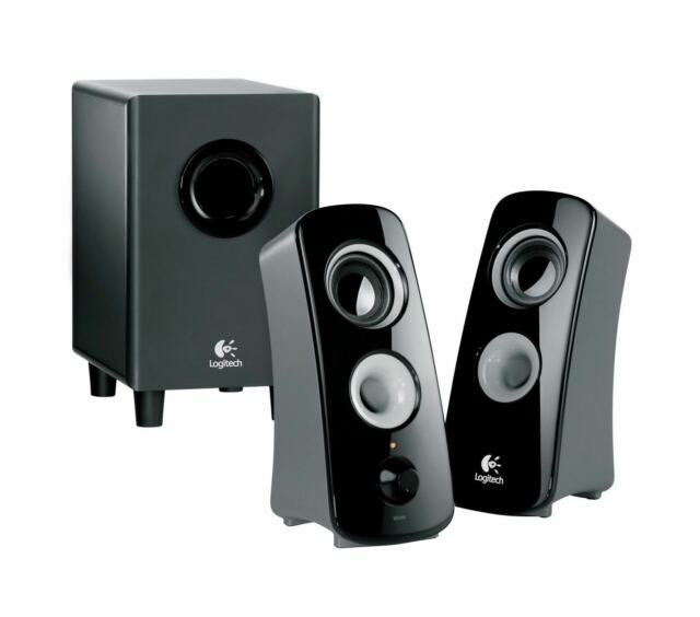 Logitech Z323 2.1 Speaker 980-000354 System with Subwoofer - Black