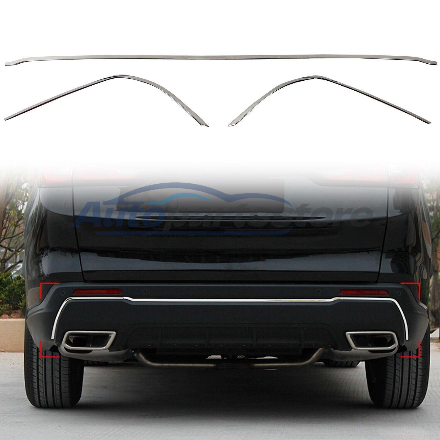 Stainless Steel Rear Bumper Molding Stripes Cover Trim For Honda CR-V 2023 2024