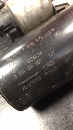 BMW 1er 1.6 Benzin Anlasser 7550975 / 0001138002