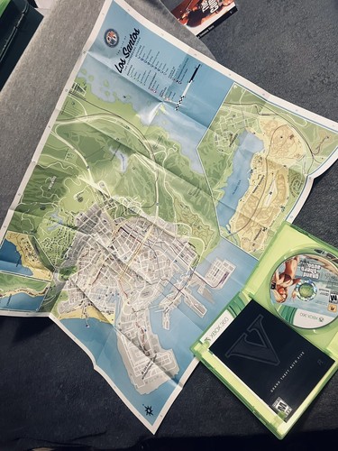 Grand Theft Auto IV GTA4 & V GTA5 Xbox 360 Tested Works READ & ✅ Pics GR8 Deal - Picture 15 of 17