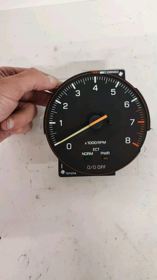 Toyota Supra Mk3 87-88 Turbo Auto Tacômetro Turbo tach 7mgte - Imagem 4 de 4