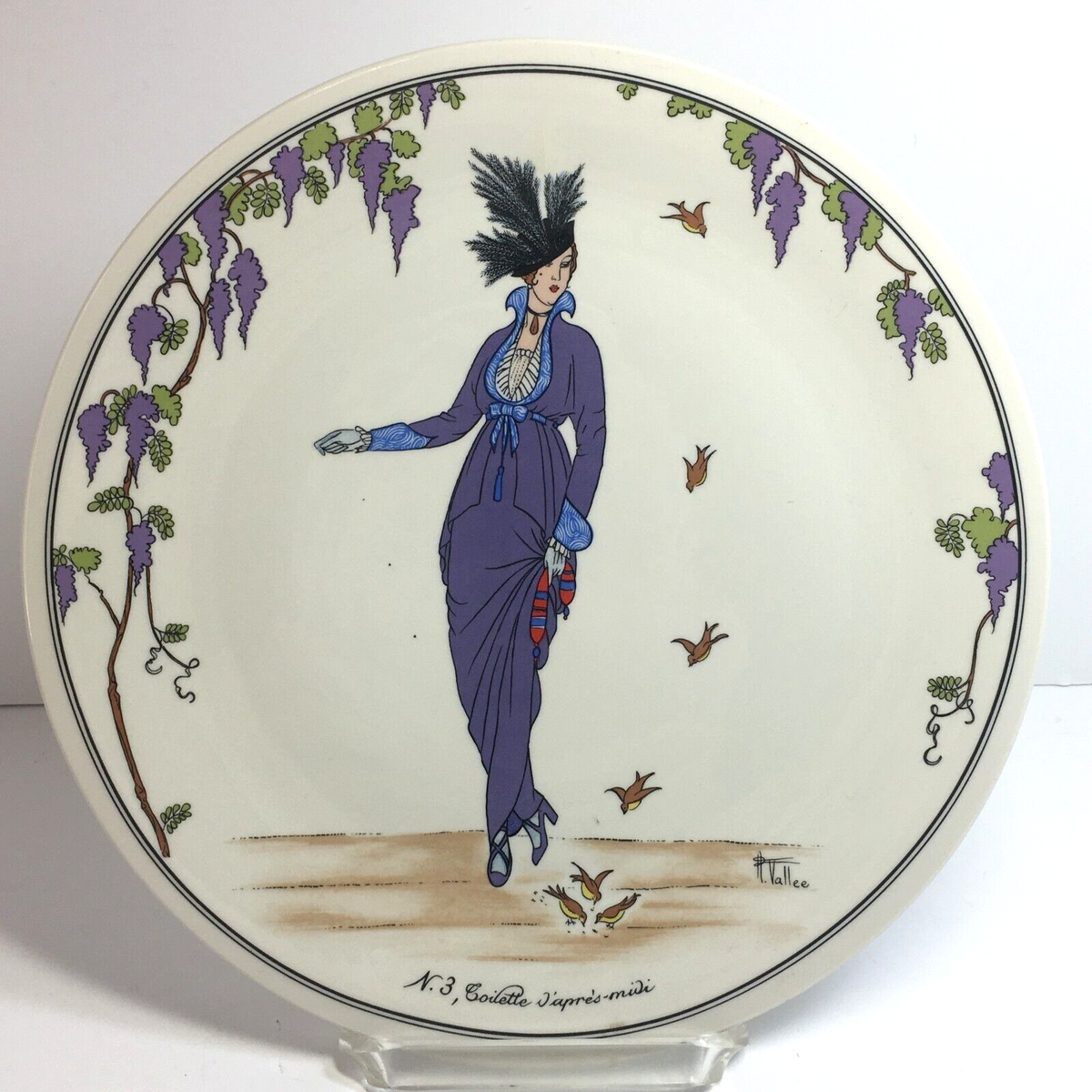 Villeroy & Boch Design 1900 Fashion Dinner Plate Art Decor No.3
