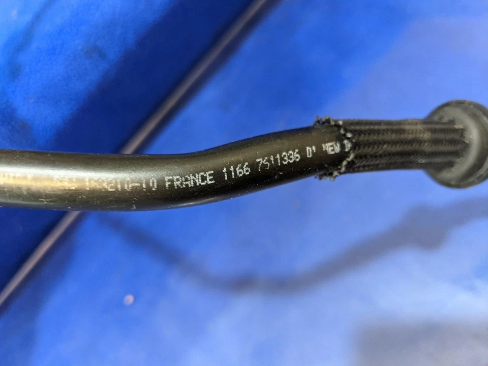 Linha de reforço de freio 116 7611336 fabricante de equipamento original BMW 2004-10 e63 e64 645ci 650i - Imagem 4 de 4