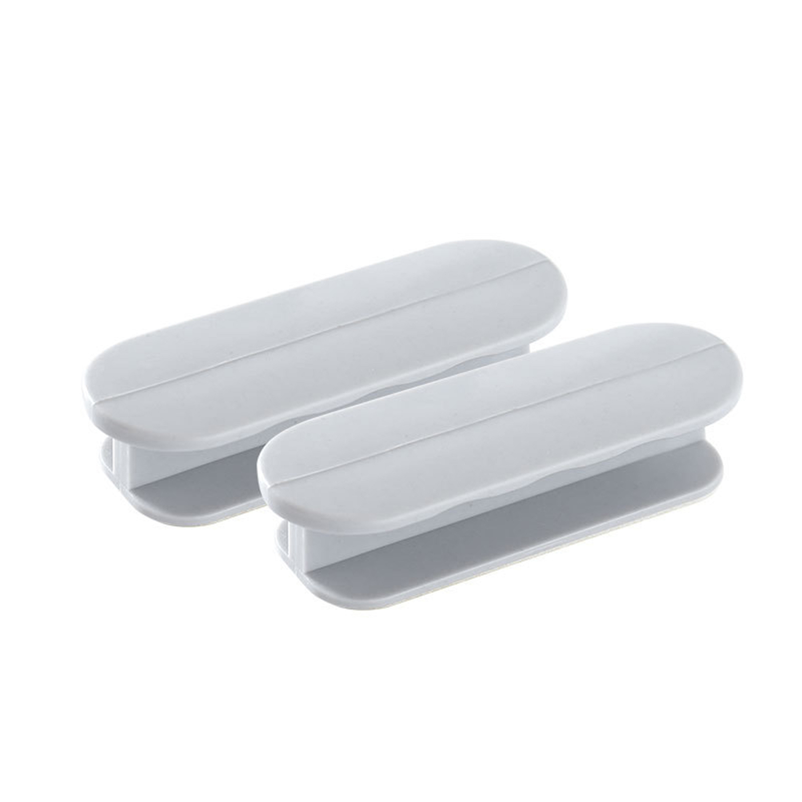 2pcs/set Door Handle Lightweight Useful Portable Self-adhesive Punch Free