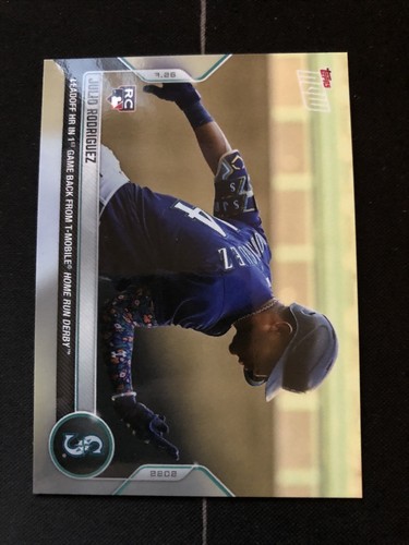 2022 Topps Now 599 Julio Rodríguez
