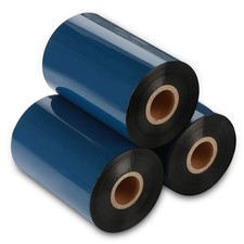 Zebra Printer Wax Thermal Transfer Ribbon Roll - 110mm x 450M or 4.33" x 1476'