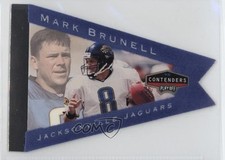 1998 Playoff Contenders Pennants Blue Mark Brunell #44 05v0