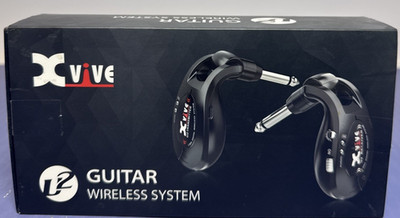 XVIVE U2 Guitar Wireless System with Transmitter and Receiver - Black