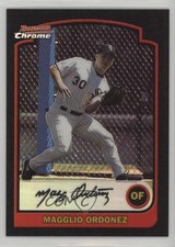 2003 Bowman Chrome Refractor Magglio Ordonez #33 0w7