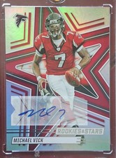 2025 Panini Rookies & Stars - Michael Vick #91 Signatures (AU) Falcons W/mag