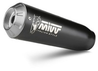 E.011.LC4B - Auspufftopf Mivv X-M1 Schwarz Benelli Leoncino 800 Trail (22-23)
