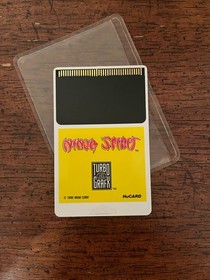 Ninja Spirit TurboGrafx-16 Video Game With Case and Manual (TG16, 1990) Tested
