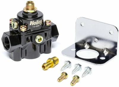 #ad Holley 12 886 fuel pressure regulator fully adjustable from 15psi to 60psi $88.00