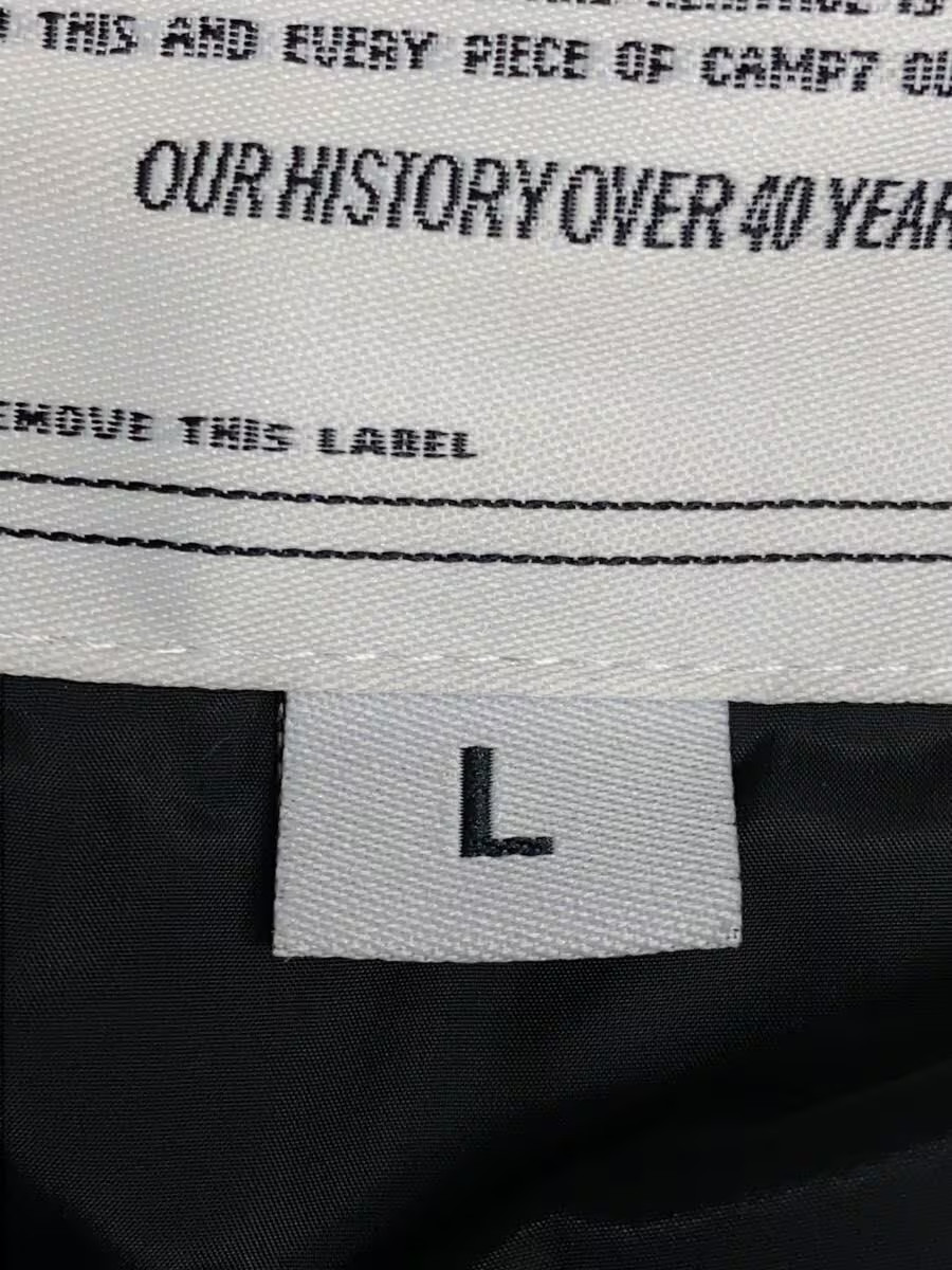 CAMP7 Down Jacket, Large, Nylon, Black, CP4402631… - image 4