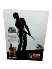 Anuncio impreso de cerveza Sharps Miller