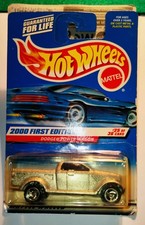 2000 HOT WHEELS FIRST EDITIONS DODGE POWER WAGON SILVER 25/36  #085 (B20)