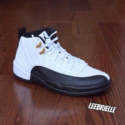 Nike Air Jordan 12 Retro Taxi White Black 2025 CT8013-117 Men's