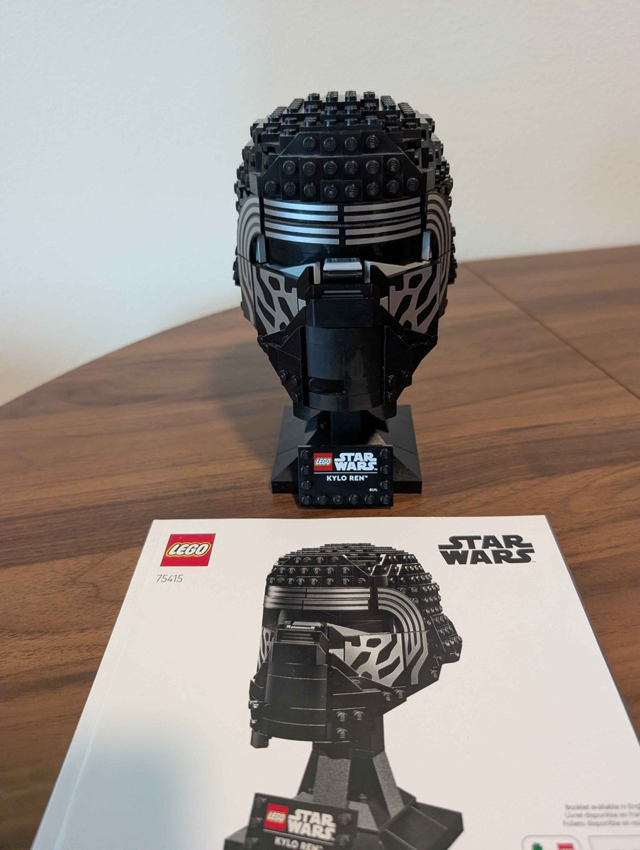 LEGO Kylo Ren Helmet 75415-1 529 pcs | Complete w/ Manual | eBay