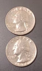1972- P &D Washington Quarters 25c US Old Coins Circulated (#2) Lot of 2