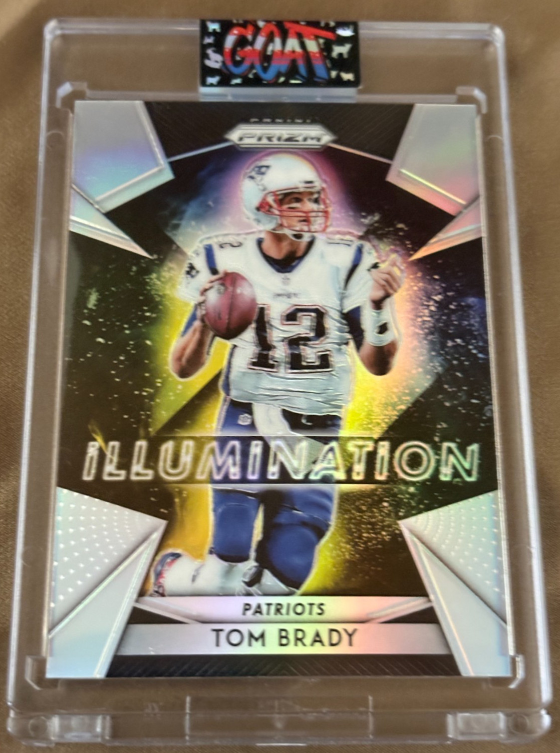 2018 Panini Prizm Football Illumination Tom Brady #1