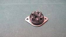 6 Pin Tube Socket Vtg AMPHENOL USA 77MIP6 hammond leslie speaker cable connector