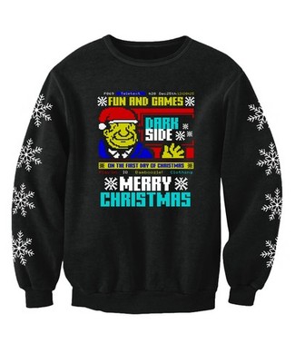 Retro Ceefax Bamboozle Gaming inspiriert Erwachsene Weihnachten Pullover Sweatshirt