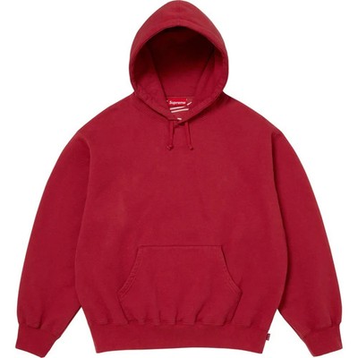 Supreme Satin Applique Hooded Sweatshirt Red | eBay