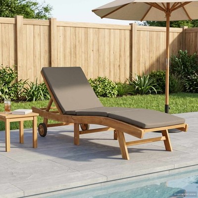 Sonnenliege Outdoor-Sitzplätze Terrassenmöbel Gartenliege Moderner vidaXL
